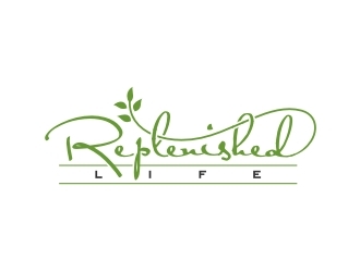 Replenished Life logo design by GemahRipah