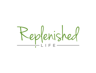 Replenished Life logo design by nurul_rizkon