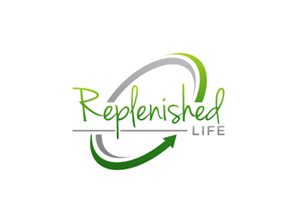 Replenished Life logo design by bomie