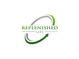 Replenished Life logo design by bomie