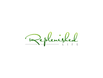 Replenished Life logo design by ndaru