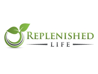 Replenished Life logo design by akilis13