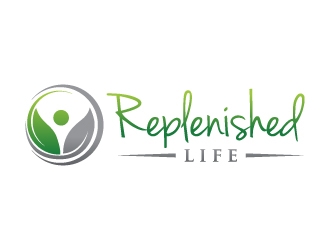 Replenished Life logo design by akilis13