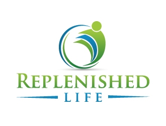 Replenished Life logo design by akilis13