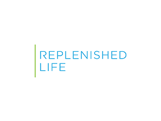 Replenished Life logo design by checx