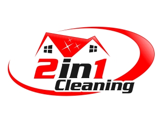 2 In 1 Cleaning  logo design by Cekot_Art