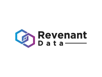 Revenant Data logo design by wongndeso