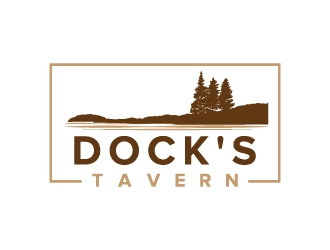 Docks Tavern logo design by jaize