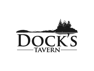 Docks Tavern logo design by fastsev