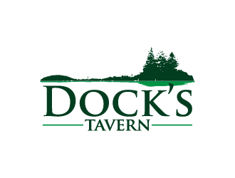 Docks Tavern logo design by fastsev