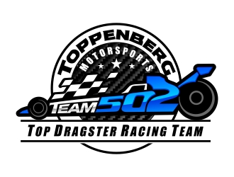 TEAM 502     TOPPENBERG MOTORSPORTS logo design by sgt.trigger