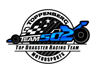 TEAM 502     TOPPENBERG MOTORSPORTS logo design by sgt.trigger