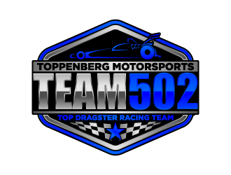 TEAM 502     TOPPENBERG MOTORSPORTS logo design by fastsev