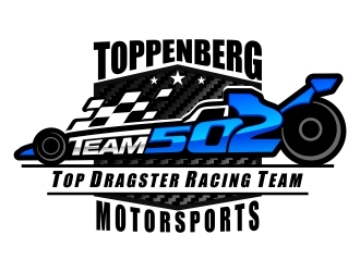 TEAM 502     TOPPENBERG MOTORSPORTS logo design by sgt.trigger