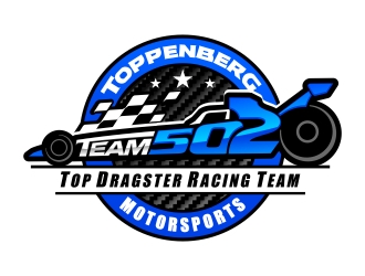 TEAM 502     TOPPENBERG MOTORSPORTS logo design by sgt.trigger