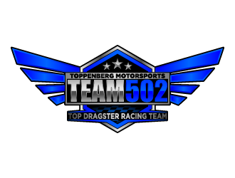 TEAM 502     TOPPENBERG MOTORSPORTS logo design by fastsev