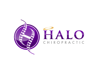 Halo Chiropractic logo design by pencilhand