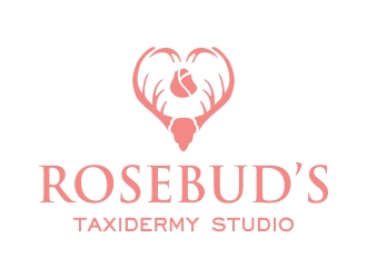 Rosebuds Taxidermy Studio logo design by cikiyunn