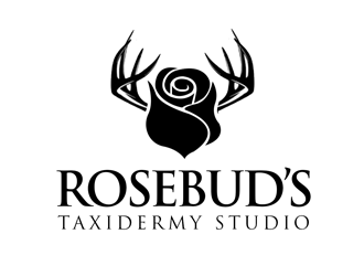Rosebuds Taxidermy Studio logo design by kunejo