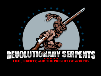 Revolutionary Serpents logo design by schiena