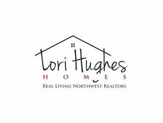 Lori Hughes Homes with Real Living Northwest Realtors logo design by ammad