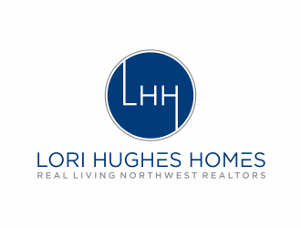 Lori Hughes Homes with Real Living Northwest Realtors logo design by ammad