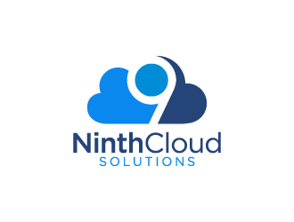Ninth Cloud Solutions logo design by denfransko