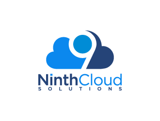 Ninth Cloud Solutions logo design by denfransko