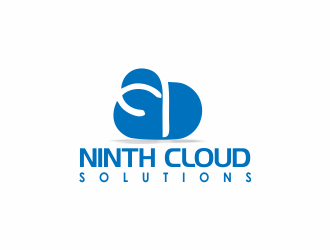 Ninth Cloud Solutions logo design by giphone