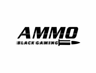 Ammo Black Gaming logo design by giphone