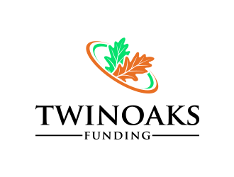 Twin Oaks Funding logo design by keylogo