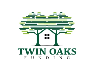 Twin Oaks Funding logo design by Danny19