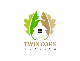 Twin Oaks Funding logo design by Danny19