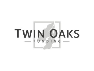 Twin Oaks Funding logo design by DesignPal