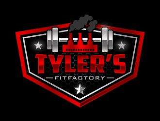 Tyler’s FitFactory  logo design by pencilhand