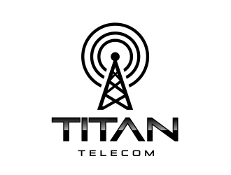 Titan Telecom logo design by Cekot_Art