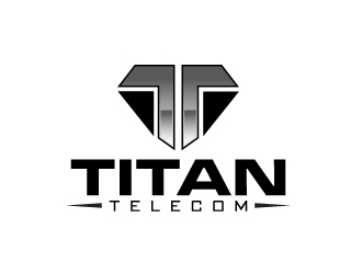 Titan Telecom logo design by Marianne