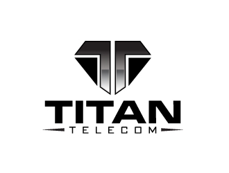 Titan Telecom logo design by Marianne