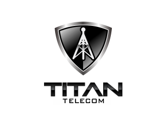 Titan Telecom logo design by Girly