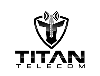 Titan Telecom logo design by THOR_