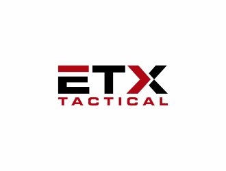 ETX Tactical logo design by ubai popi