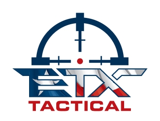 ETX Tactical logo design by jaize