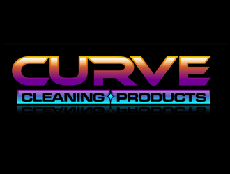 Curve Cleaning Products  logo design by megalogos