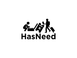 HasNeed logo design by akhi