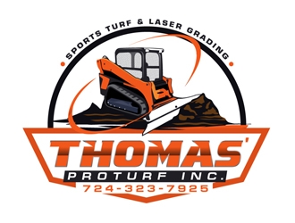 Thomas Proturf Inc. logo design by DreamLogoDesign