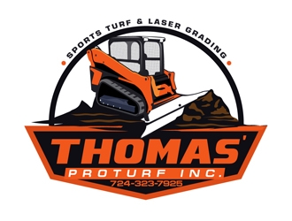 Thomas Proturf Inc. logo design by DreamLogoDesign