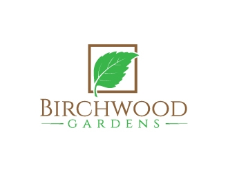 Birchwood Gardens logo design by jaize