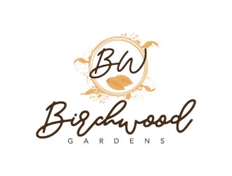 Birchwood Gardens logo design by daywalker