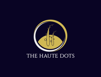 the haute dots logo design by Greenlight