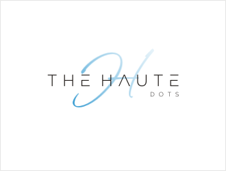 the haute dots logo design by bunda_shaquilla
